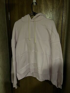 Krost Men’s Quilted Hoodie Sweatshirt Light Lilac